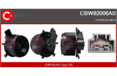 Elektromotor vetráka chladiča CASCO CEF75020AS