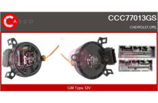 Vinuta pruzina, airbag CASCO CCC77013GS