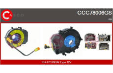 Vinuta pruzina, airbag CASCO CCC78006GS