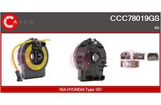 Vinuta pruzina, airbag CASCO CCC78019GS
