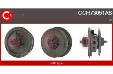 Skupina trupu, turbodmychadlo CASCO CCH73051AS