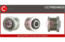 Elektromagnetický spínač, startér CASCO CSO15147AS