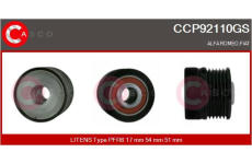 Elektromagnetický spínač pre żtartér CASCO CSO35116AS