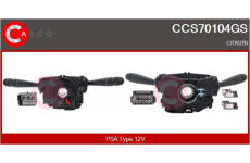 Hydraulické čerpadlo, řízení CASCO CSP71139AS