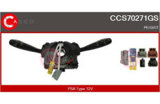 Hydraulické čerpadlo, řízení CASCO CSP73117AS