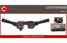 Spínač riadenia CASCO CCS74013GS