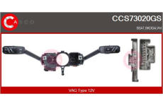 Elektromotor vetráka chladiča CASCO CEF70006GS