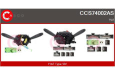 Elektromotor vetráka chladiča CASCO CEF73000AS