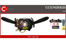 Ventilátor chladenia motora CASCO CEF74300AS