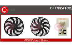 Budiace vinutie żtartéra CASCO CSF15027AS