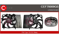 Spínač řízení CASCO CCS74001GS