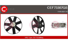 Hrdlo škrticí klapky CASCO CTB73107AS