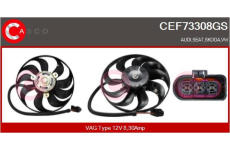Hrdlo škrticí klapky CASCO CTB73109AS