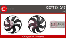 Hrdlo škrticí klapky CASCO CTB75022GS