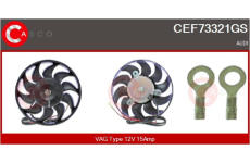 Elektromotor, větrák chladiče CASCO CEF71014GS