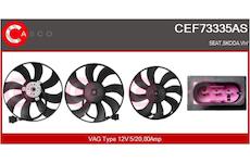 Ventilátor chladenia motora CASCO CEF73335AS