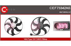 Ventilátor chladenia motora CASCO CEF73342AS