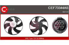 Stator, generátor CASCO CSR35015AS