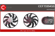 Stator, generátor CASCO CSR40011AS