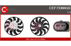 Spínač řízení CASCO CCS74220GS