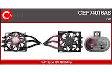 Elektromotor, větrák chladiče CASCO CEF74016AS