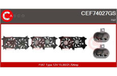 vnitřní ventilátor CASCO CBW72005AS