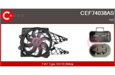 Elektromotor, větrák chladiče CASCO CEF74038AS