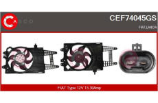 Dmychadlo, plnění CASCO CTC67044KS