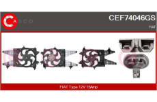 Tlakový vypínač, klimatizace CASCO CSN73P00GS