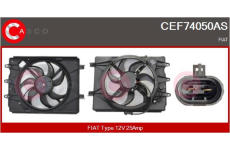 Dmychadlo, plnění CASCO CTC71001KS