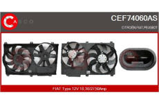 vnitřní ventilátor CASCO CBW73023GS