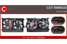 Dmychadlo, plnění CASCO CTC73036KS