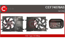 Kompresor, klimatizace CASCO CAC71166RS