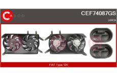 Dmychadlo, plnění CASCO CTC73108RS