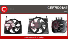 Dmychadlo, plnění CASCO CTC74007GS