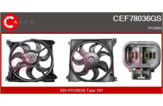 Spojka, větrák chladiče CASCO CVF62003AS