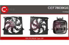 Spojka, větrák chladiče CASCO CVF63001AS