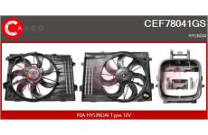 Spojka, větrák chladiče CASCO CVF63002AS