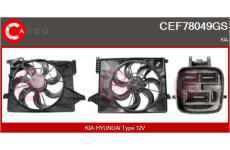 Spojka, větrák chladiče CASCO CVF65000AS