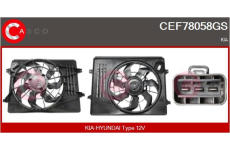 Spojka, větrák chladiče CASCO CVF66004AS