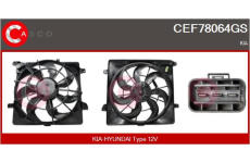 Motor stěračů CASCO CWM15377AS