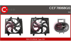 Spojka, větrák chladiče CASCO CVF67005AS