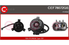 Spojka, větrák chladiče CASCO CVF75000AS
