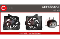 Elektromotor, větrák chladiče CASCO CEF74004AS