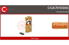 Rameno sterace, cisteni skel CASCO CWA75304AS