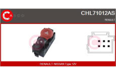 Vypinac vystraznych blikacu CASCO CHL71012AS