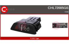 Drżiak uhlíkov CASCO CBH10102AS