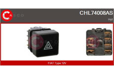 Drżiak uhlíkov CASCO CBH10127AS
