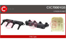 Predradený odpor, elektromotor (ventilátor chladiča) CASCO CRS71048AS