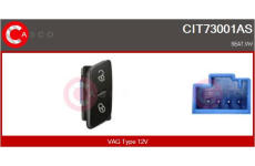 Spínač, zvedací zařízení oken CASCO CWR70052GS